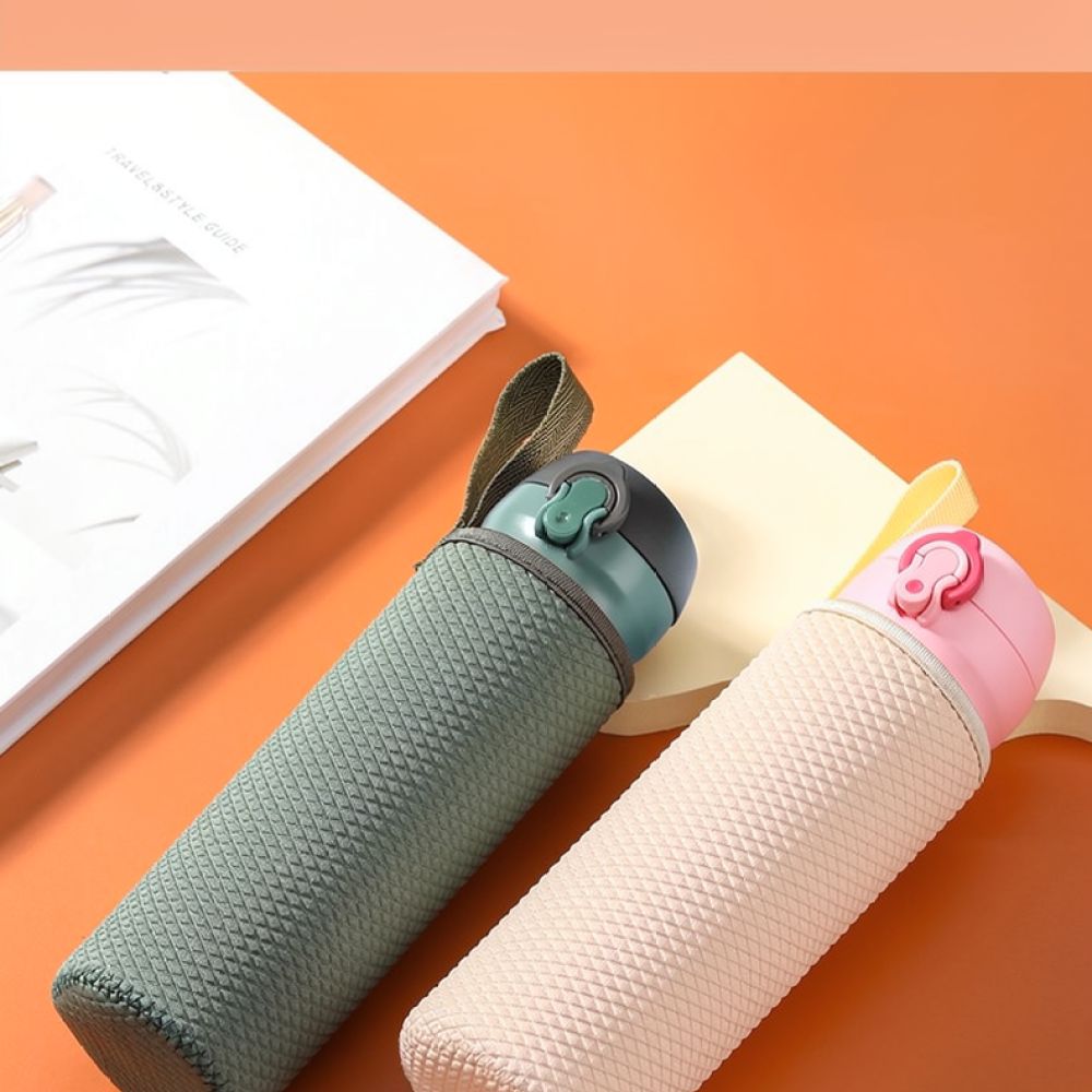 Outdoor Sport Glass Water Bottle - Tas Pembawa Botol Air dengan Lapisan
