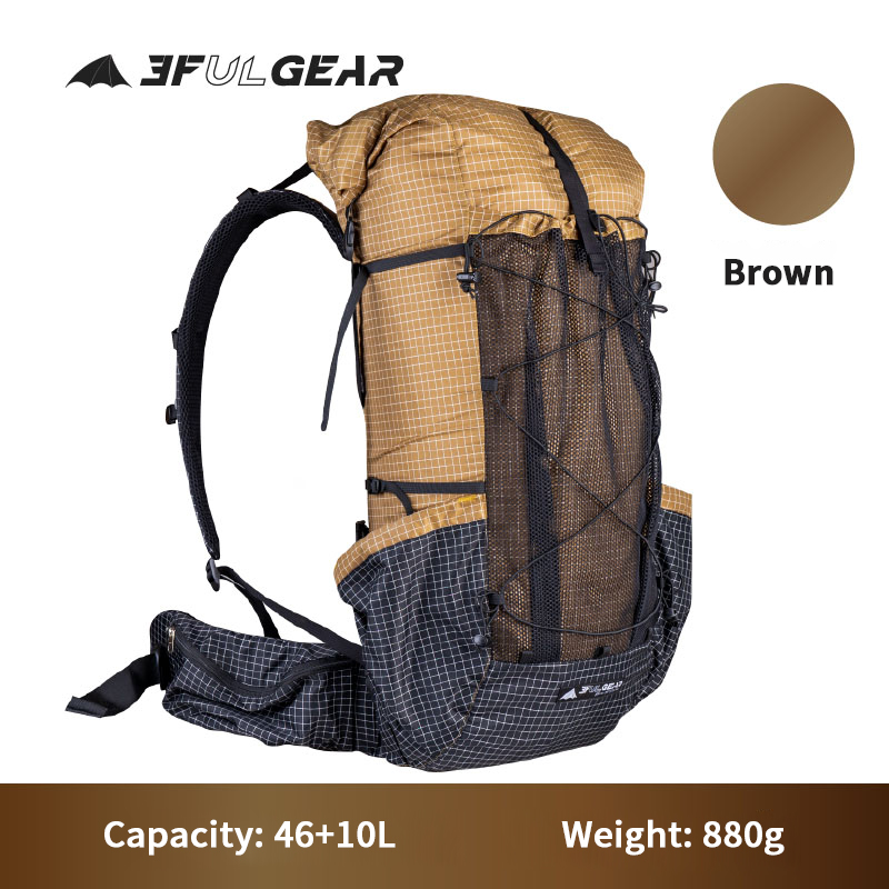 3F UL GEAR QIDIAN Pro 46 + 10l - Outdoor Sport Climbing Gear ulasan dan harga